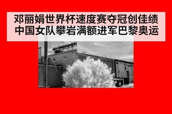 邓丽娟世界杯速度赛夺冠创佳绩 中国女队攀岩满额进军巴黎奥运